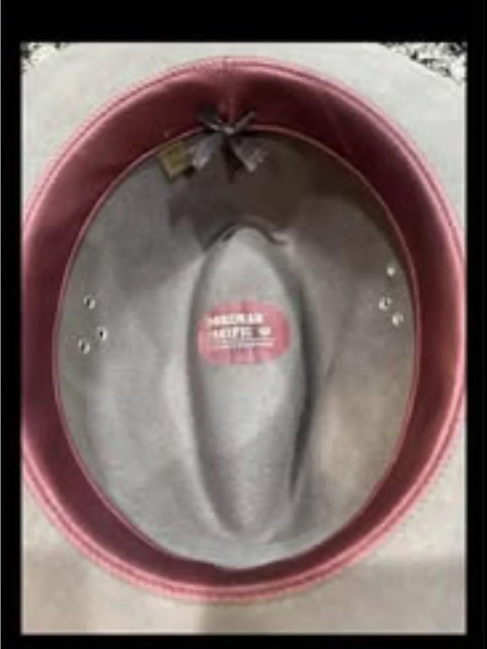 Dorfman Pacific  Women’s 100% Wool Fedora Hat Size Large.  Look At All Pictures.